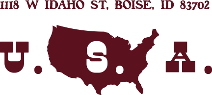 USA Map Logo